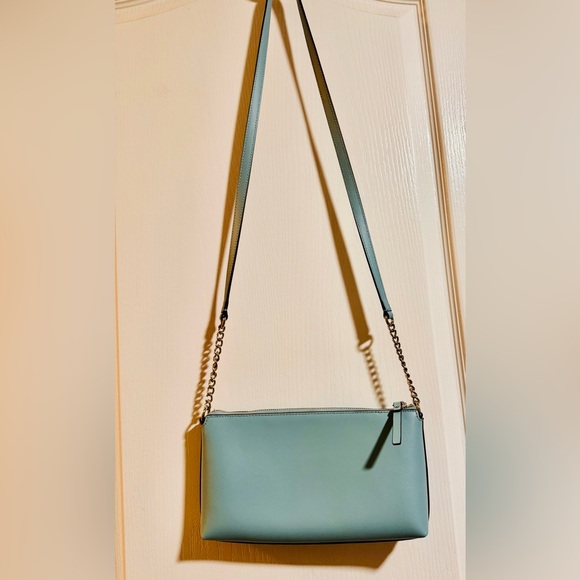 Kate Spade Blue soft Leather Crossbody Bag MSRP: $248 Like New - Picture 10 of 15